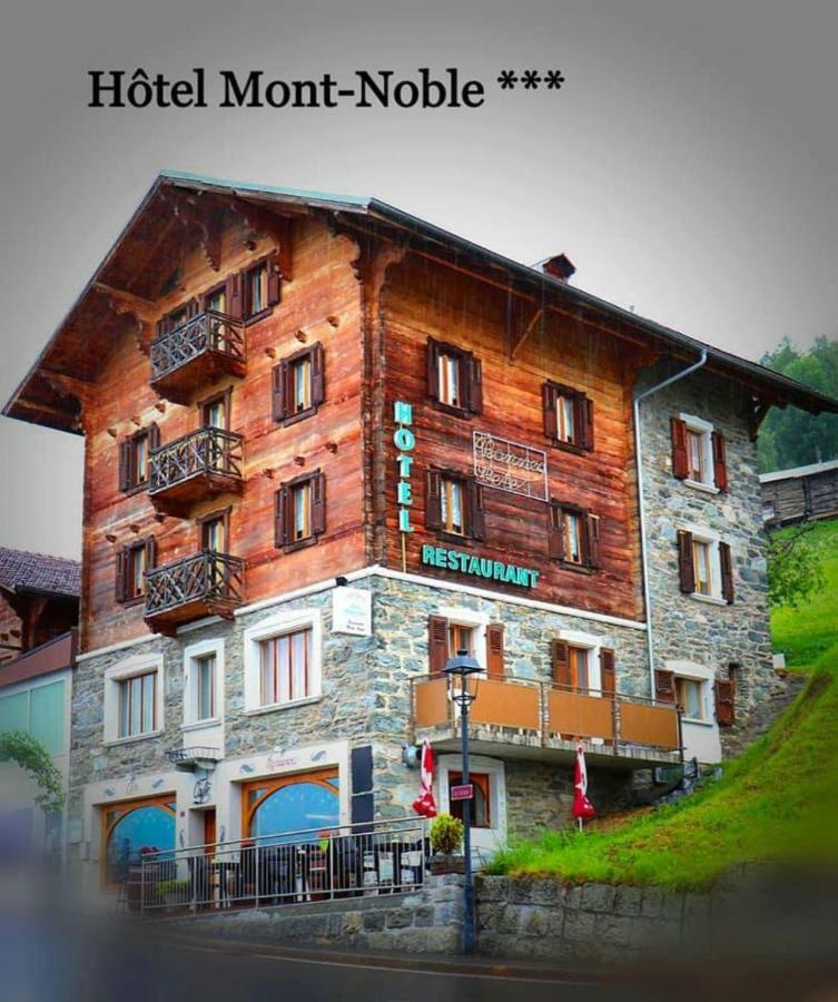Hotel Mont-Noble Nax Eksteriør billede